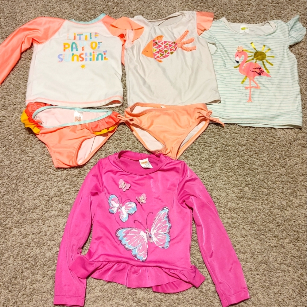 Girls 5T swim bundle